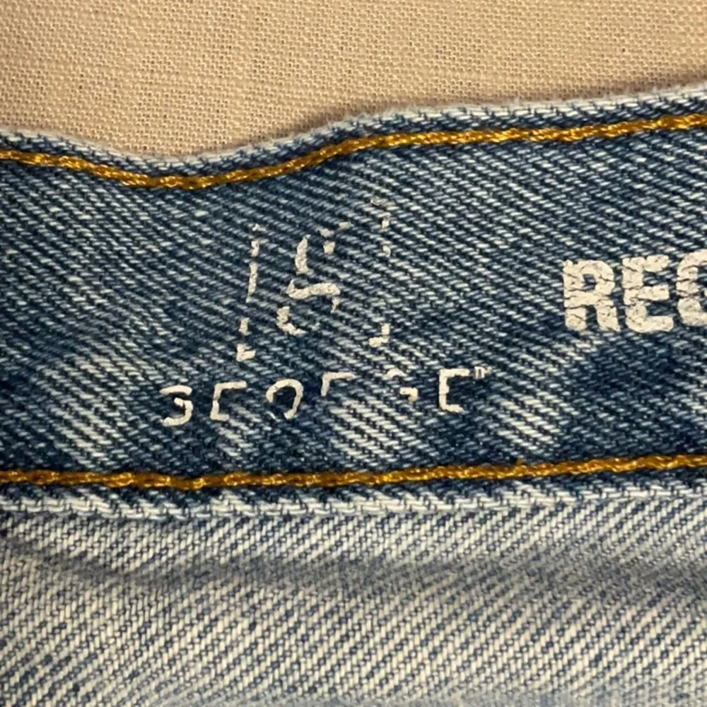 George Light Blue Men's Straight Jeans